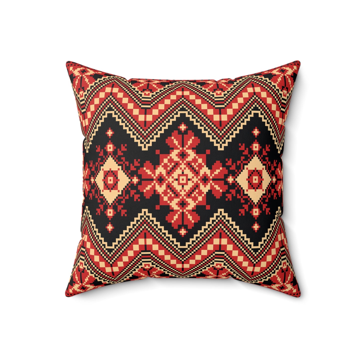 Spun Polyester Square Pillow