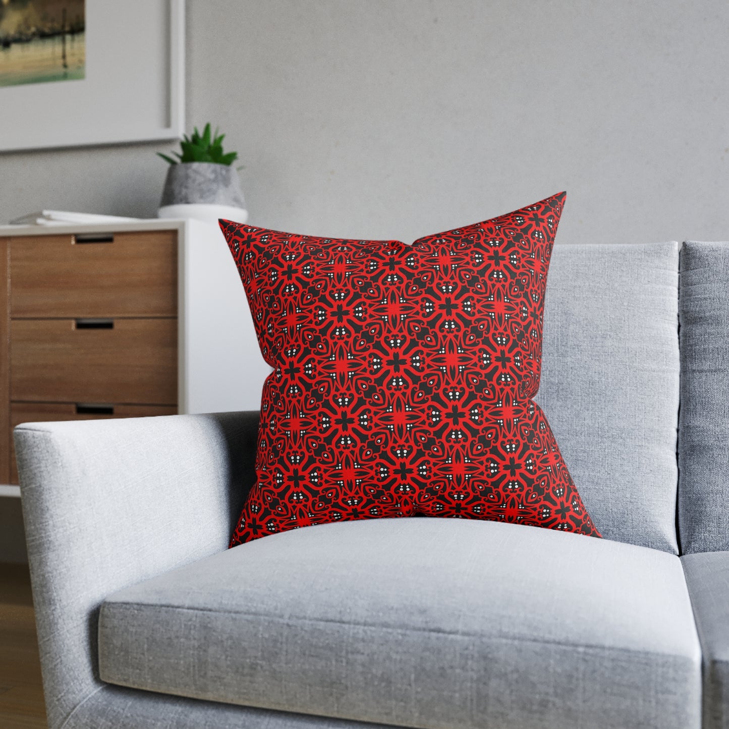 Palestinian Stitching Square Pillow