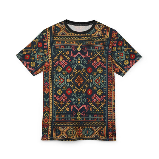 Palestinian Embroidery Unisex Cut & Sew Tee (AOP)