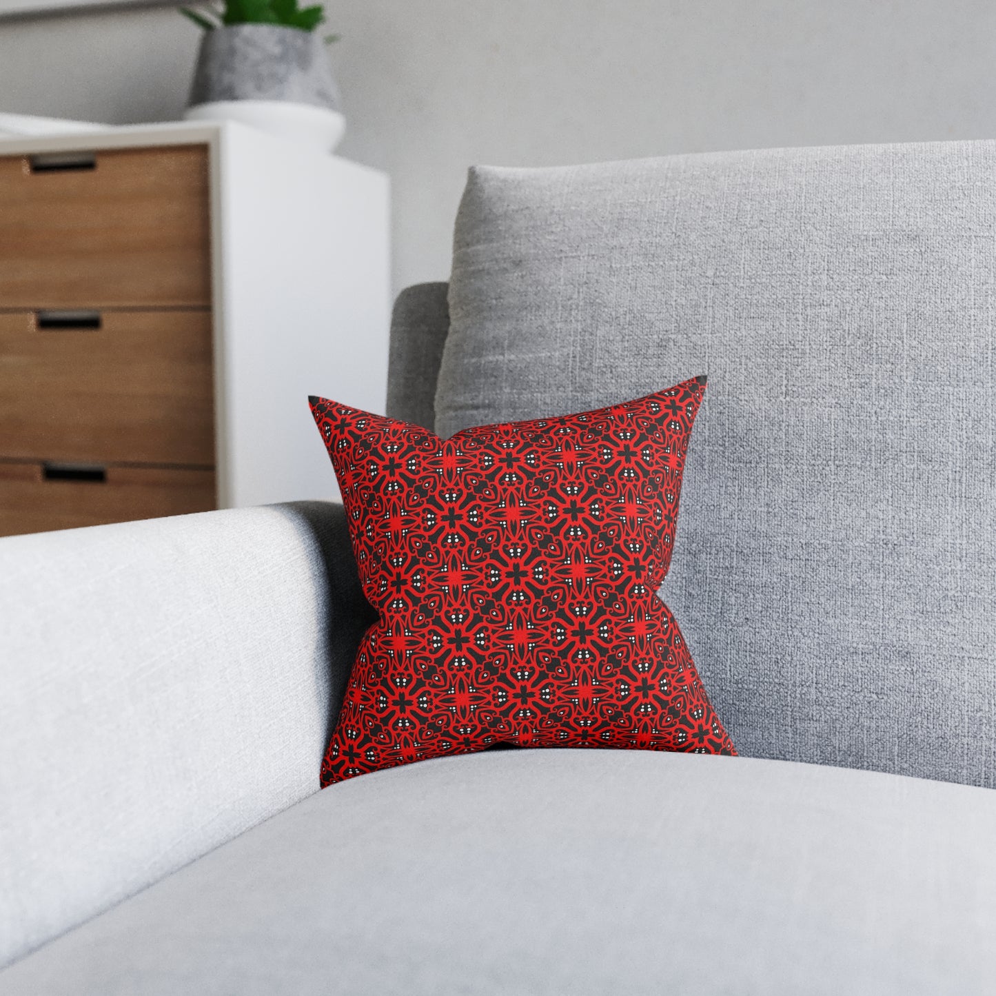 Palestinian Stitching Square Pillow