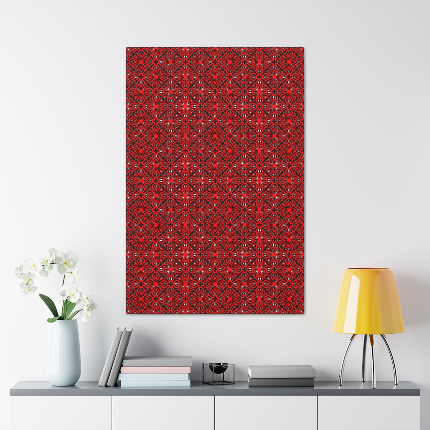 Palestinian Tatreez Embroidery Canvas Gallery Wraps