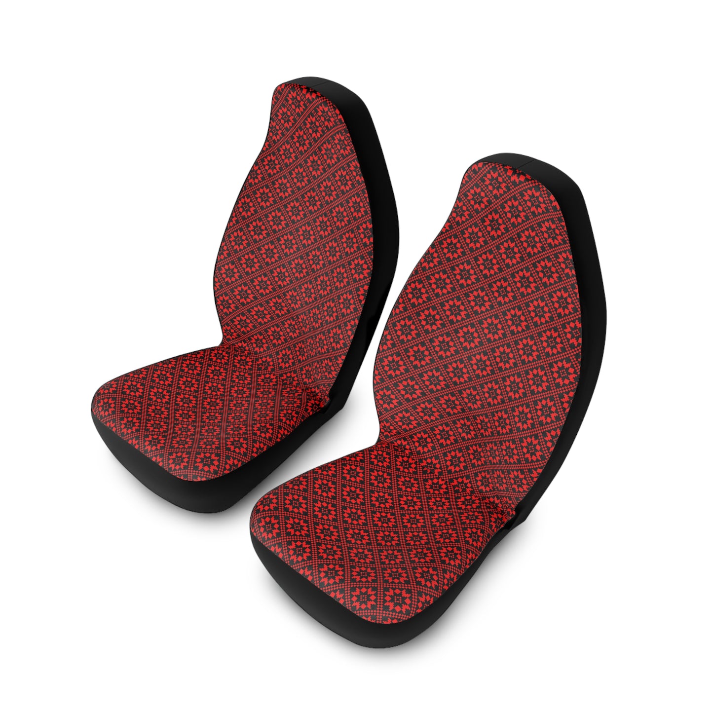 Palestinian Embroidery Tatreez Polyester Car Seat Covers