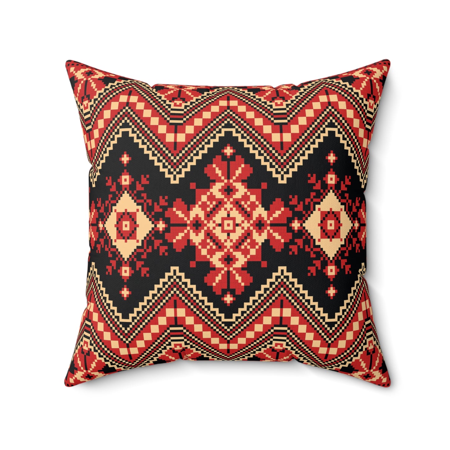 Spun Polyester Square Pillow