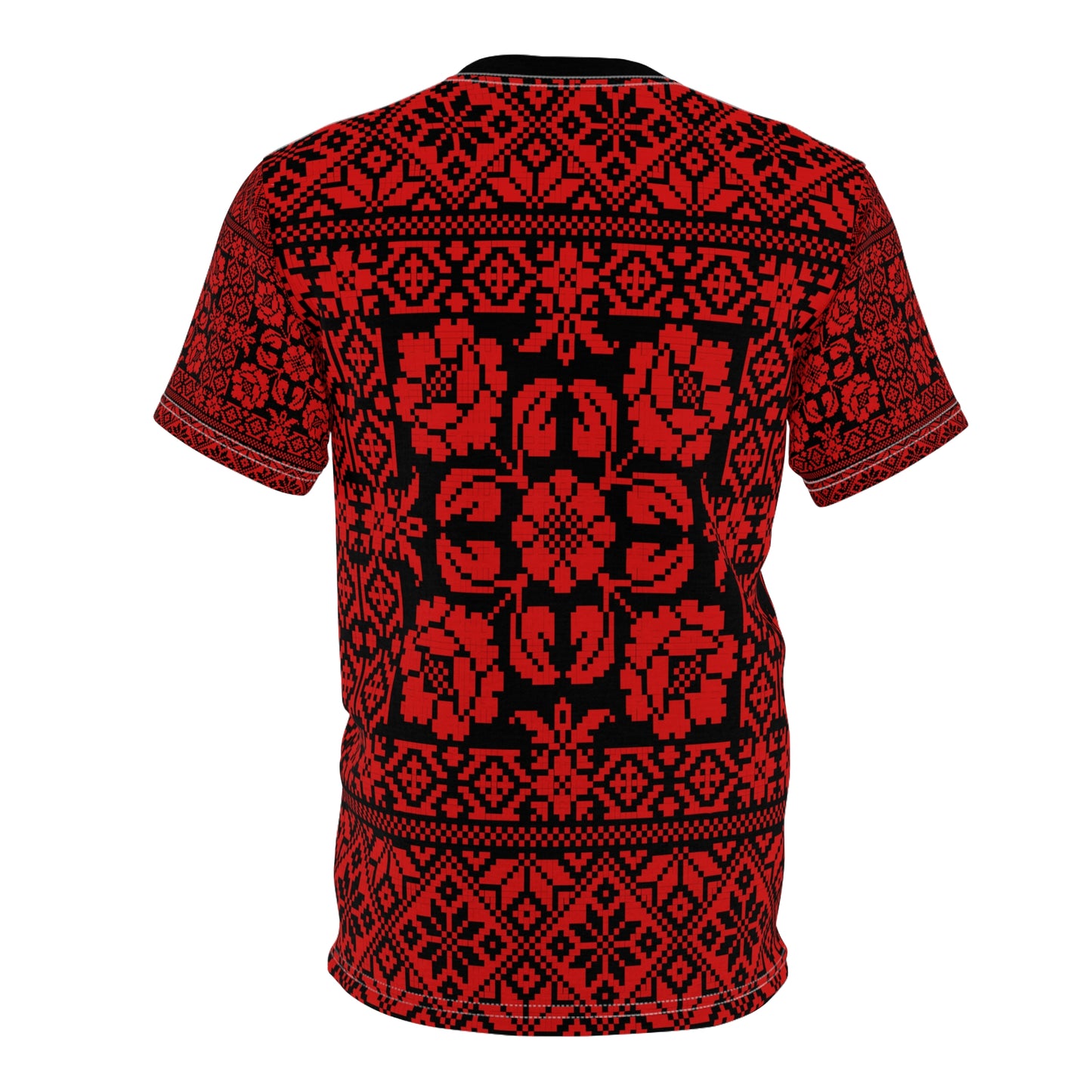 Palestinian Tatreez Unisex Cut & Sew Tee (AOP)